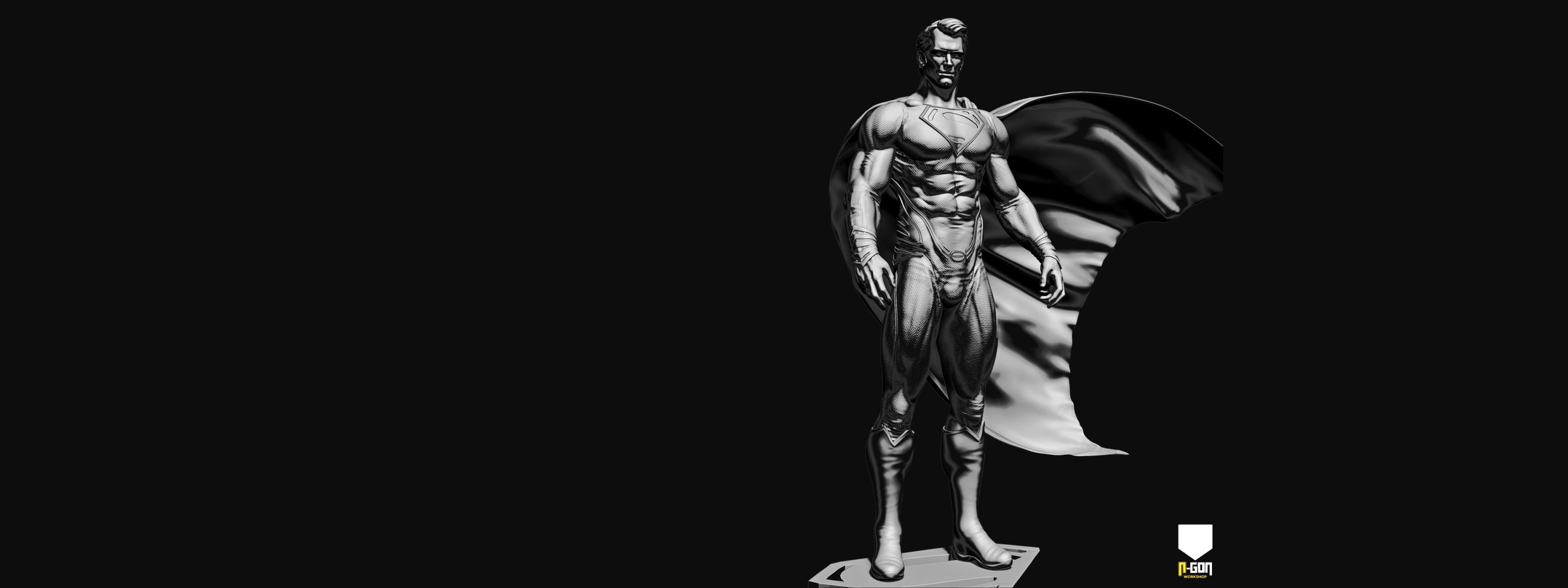Personaje modelado en 3D con ZBrush, servicio de N-Gon3D para Cardedeu